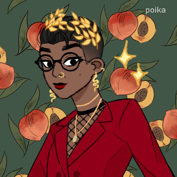 Picrew profile of Vyshali, an Eelam Tamil woman